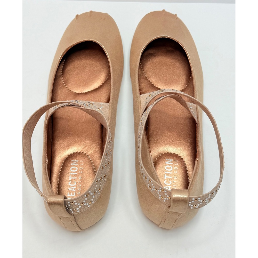 Kenneth Cole Reaction Women's Elizabeth Ballet Flats Fawn Size 7.5M NWT and BOX - Picture 7 of 10